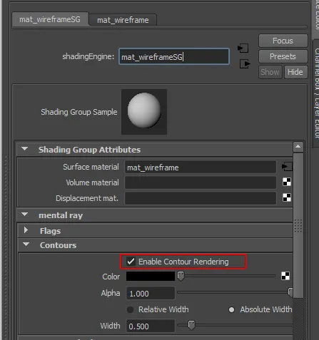 MaterialSettings