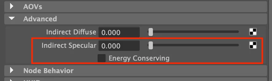Arnold Toon Settings